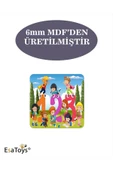 EsaKids Ahşap Çocuk Puzzle 9 Parça 20 x 30 thumbnail 2