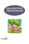 EsaKids Ahşap Çocuk Puzzle 9 Parça 20 x 30 thumbnail 2