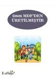 EsaKids Ahşap Çocuk Puzzle 9 Parça 20 x 30 thumbnail 2