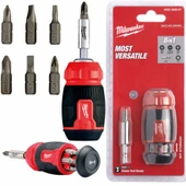 Milwaukee 8in1 Multi Kompakt Tornavida Seti 8 Parça - 4932492807 thumbnail 2