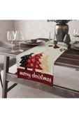 Merry Christmas Yılbaşı Masa Runner'ı 40x150 thumbnail 1