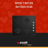 ARÇELİK SOCD T 601 ES Set Üstü Ocak thumbnail 1