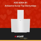 ARÇELİK ADE 6064 B1 Ankastre Duvar Tipi Davlumbaz thumbnail 1