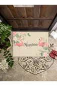 Flamingo Hoşgeldiniz Kapı Önü Paspası 45x65 thumbnail 1