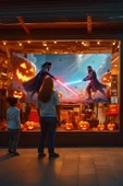 Star Wars Halloween Duvar Halısı thumbnail 2