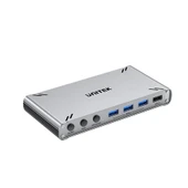 UNITEK USB-C 10GBPS HDMI KVM SWITCH (D1118AGY01-EU) thumbnail 1