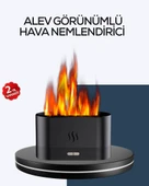 Aromatik Oda Kokusu Difüzörü Alev Tasarımlı Led Işıklı Nemlendirici thumbnail 1