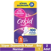Orkid Platinum Normal Ped Süper Ekonomik Paket 24x2 48 Adet thumbnail 1