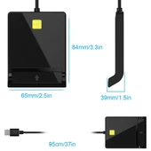 Powermaster PM-29960 USB Akıllı Kart Okuyucu CAC Reader thumbnail 3