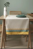 Safran Luxe Keten Runner 45x140 cm thumbnail 1