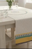 Safran Luxe Keten Runner 45x140 cm thumbnail 6