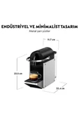 D62 Pixie Kahve Makinesi, Gümüş thumbnail 4