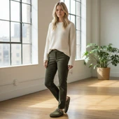 Birkenstock Boston Olive Green thumbnail 9
