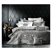 Zebra Casa Madison Yatak Örtüsü-Gri thumbnail 1