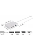 Coverzone Usb Çevirici Hub 4in1 Adaptör thumbnail 2