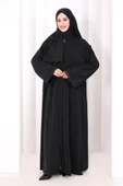 Dantelli Namaz Feracesi 6093 Siyah thumbnail 1