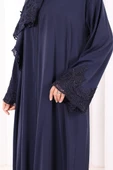 Dantelli Namaz Feracesi 6093 Lacivert thumbnail 6