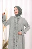 Fırfır Detaylı Elbise 6066 Mint thumbnail 5