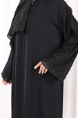 Dantelli Namaz Feracesi 6093 Siyah thumbnail 6