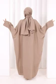 Yarasakol Elbise 7071 Vizon thumbnail 4