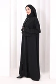 Dantelli Namaz Feracesi 6093 Siyah thumbnail 3