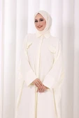 Yarasakol Elbise 7071 Ekru thumbnail 5
