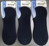 DERYA ERKEK BAMBU SNEAKER ÇORAP 6 ADET thumbnail 3