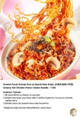 umami KREMALI TAVUK AROMALI ACILI HAZIR ERİŞTE (CREAMY HOT CHICKEN FLAVOR INSTANT NOODLES) - 112G thumbnail 2