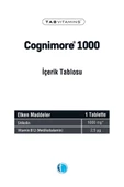 Cognimore 1000 mg Sitikolin 30 Tablet thumbnail 3