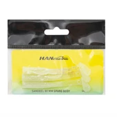 Hanfish Sandeel Silikon 8cm Gövde LRF Silikon Yem thumbnail 3