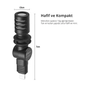 Boya BY-M100D Kompakt Lightning Telefon Mikrofonu thumbnail 4