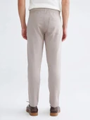 XSIDE Bej Slim Fit Erkek Pantolon thumbnail 4