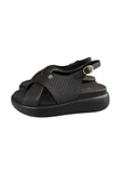 Pierre Cardin Çift Bantlı Topuklu Anatomik Bayan Sandalet thumbnail 7