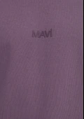 Mavi 0613093-70648 Mavi Logo Mor Tişört thumbnail 7