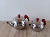 Küçük Boy "Krom Çelik" Küre tip çaydanlık. thumbnail 3