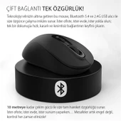 INCA IWM-288T  BLUETOOTH + WIRELESS ERGONOMIC DESIGN SILENT  MOUSE thumbnail 3