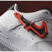 AIR FORCE 1 LOW CARABINER SWOOSH RED thumbnail 2