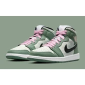 Nike Air Jordan 1 Mid Dutch Green thumbnail 1