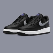 Nike Air Force 1 '07 Triple Swoosh Black thumbnail 2