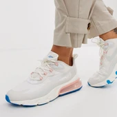 NIKE AIR MAX 270 REACT AMERICAN MODERN SUMMIT WHITE thumbnail 2