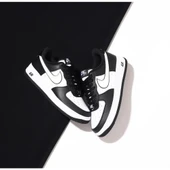 Nike Air Force Panda Siyah Beyaz thumbnail 2