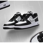Nike Air Force Panda Siyah Beyaz thumbnail 1