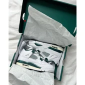 Nike Air Jordan Retro 4 Green Oreo thumbnail 1