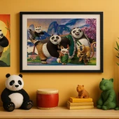 KP 714 KUNG FU PANDA PUZZLE 100 PRÇ thumbnail 3