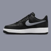 Nike Air Force 1 '07 Triple Swoosh Black thumbnail 3