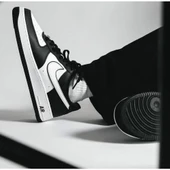 Nike Air Force Panda Siyah Beyaz thumbnail 3