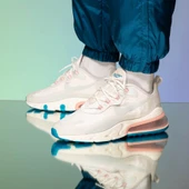 NIKE AIR MAX 270 REACT AMERICAN MODERN SUMMIT WHITE thumbnail 1