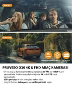 PRUVEEO D30 WI-FI 4K ARAC KAMERASI thumbnail 2