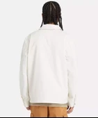 Timberland Washed Canvas Chore Erkek Ceket Beyaz thumbnail 2