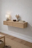 İKİ ÇEKMECELİ DRESUAR 120 CM ASMA thumbnail 2